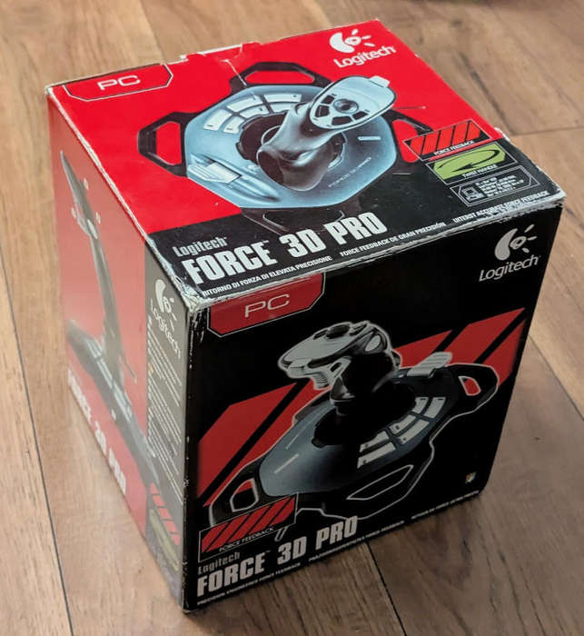 Force 3d PRO Precision Engineered Force Feedback Joystick - Logitech, Tested