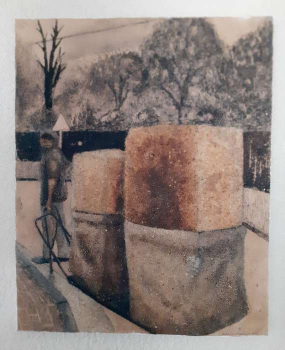 Original Artwork - "A Man of Good Standing, Rest Assured" by Victor Mofokeng