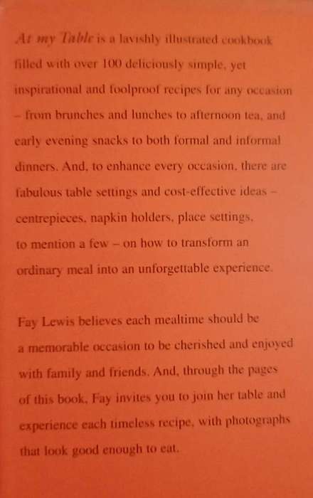 At My Table ~ Fay Lewis