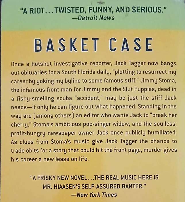 Basket Case ~ Carl Hiaasen