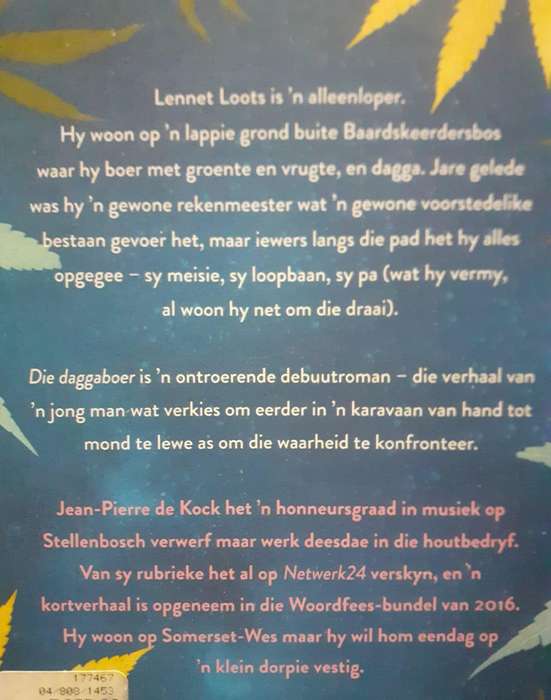 Die Daggaboer ~ Jean-Pierre de Kock