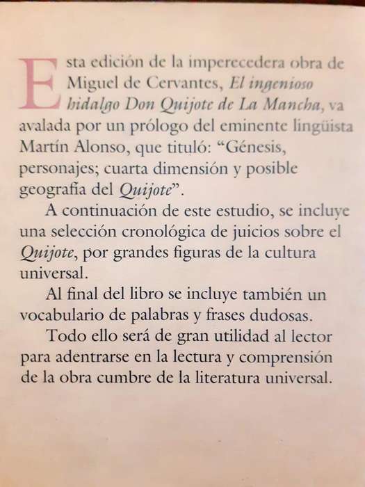 Don Quijote de La Mancha ~ Miguel de Cervantes Saavedra