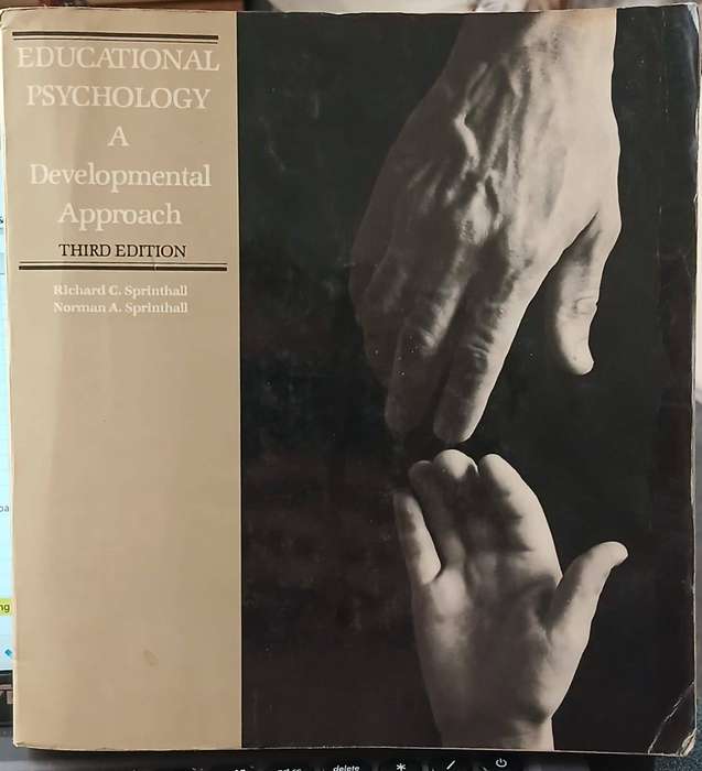 Educational Psychology - A developmental approach ~ Richard and Norman Sprinthall
