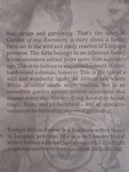 Garden of my Ancestors ~ Bridget Hilton-Barber