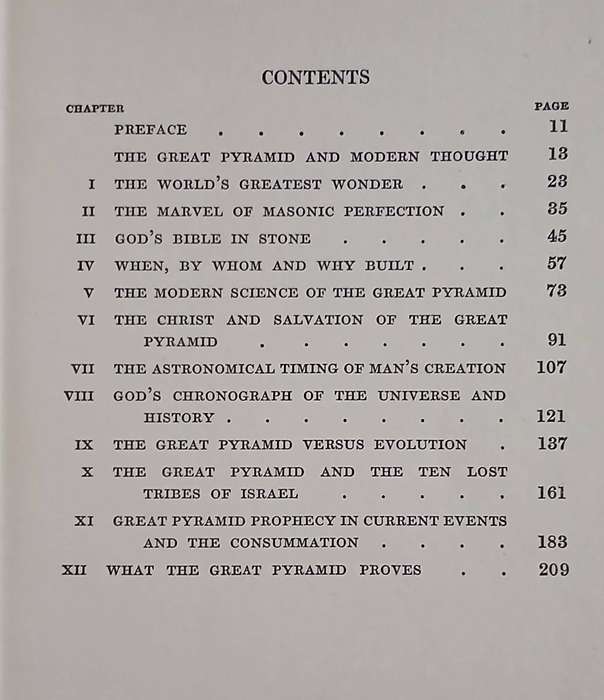 Great Pyramid Proof of God ~ George R. Riffert (1930s Covenant Publishing Edition)