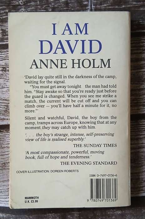 I Am David ~ Anne Holm