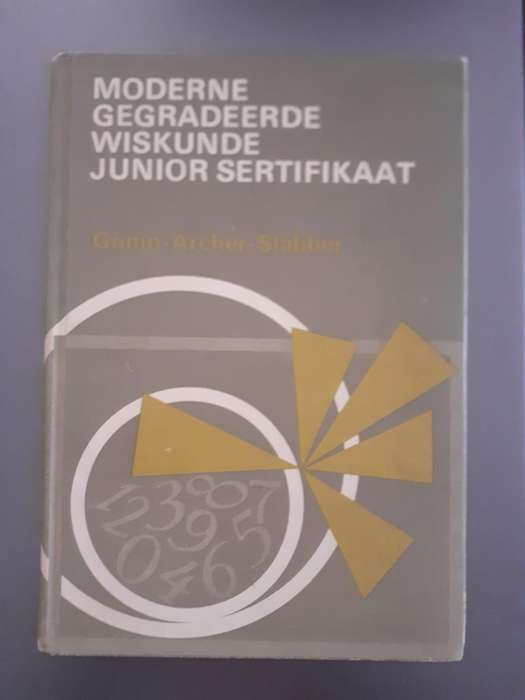 Moderne Gegradeerde Wiskunde Junior Sertifikaat ~ Gonin / Archer / Slabber