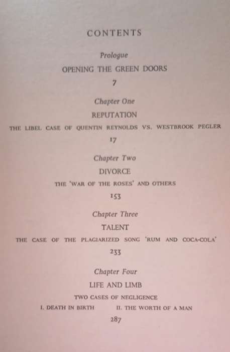 My Life in Court ~ Louis Nizer