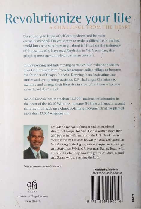 Revolution in World Missions ~ K P Yohannan