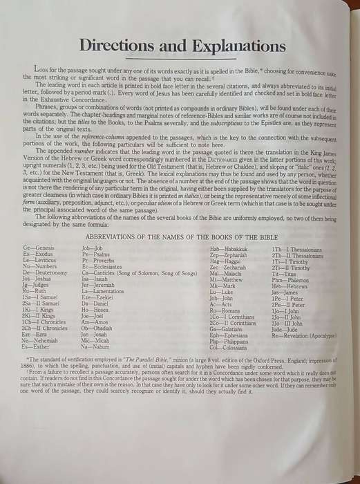 Strong's Exhaustive Concordance of the Bible ~ James Strong