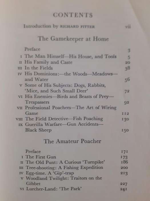 The Gamekeeper at Home / The Amateur Poacher ~ Richard Jefferies