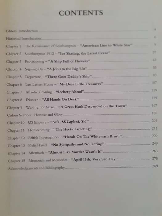 Titanic Voices - Memories from the Fateful Voyage ~ Hyslop / Forsyth / Jemima