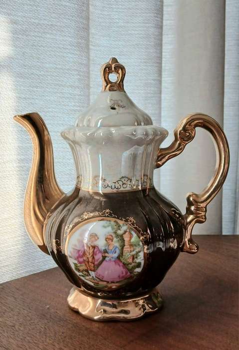 Vintage Balboa Japanese Porcelain Coffee Set  Pristine & Elegant