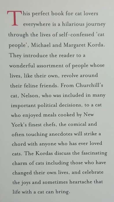 Cat People ~ Michael & Margaret Korda