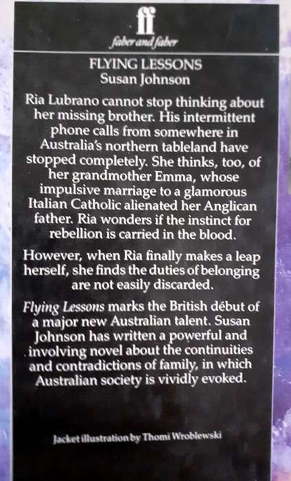 Flying Lessons ~ Susan Johnson