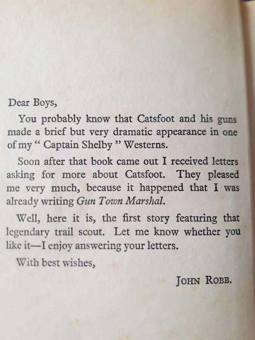 Gun Town Marshal ~ John Robb