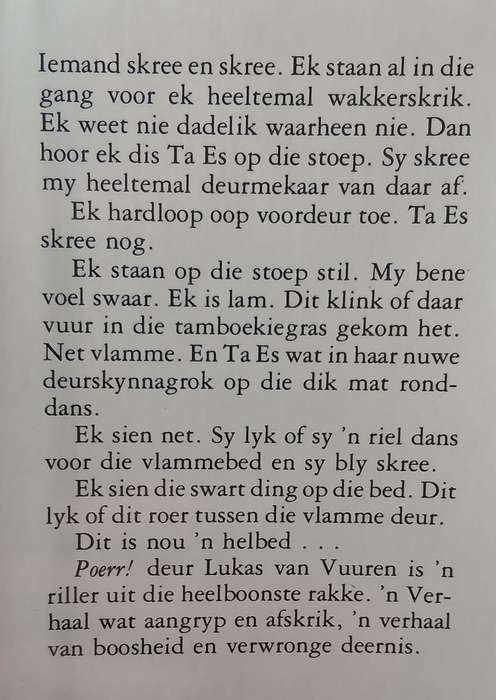 Poerr! ~ Lukas van Vuuren