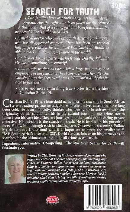Search for Truth (Book 2) ~ Chip Michie (signed by Christian Botha PI)