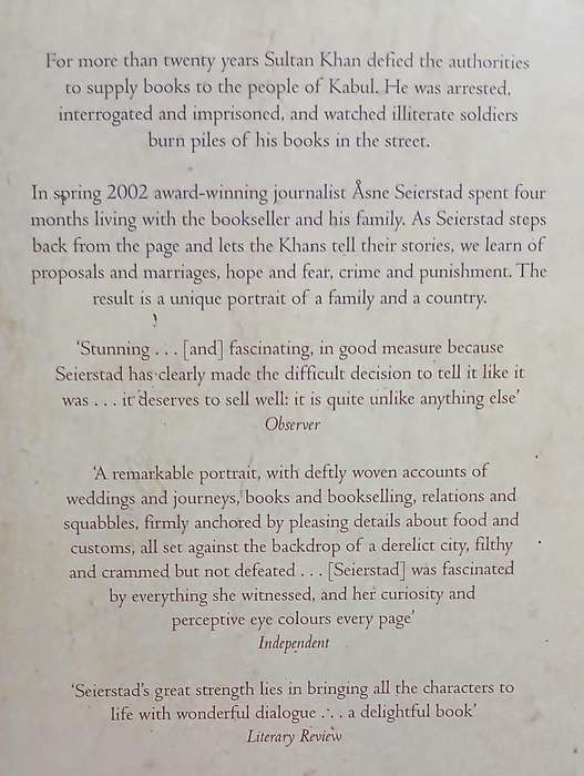 (signed) The Bookseller of Kabul ~ Asne Seierstad