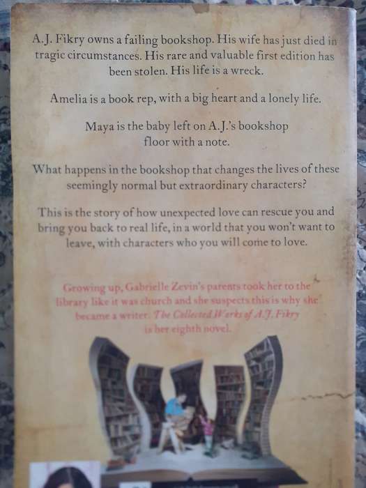 The Collected Works of A J Fikry ~ Gabrielle Zevin