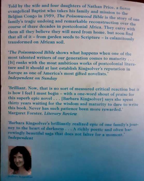 The Poisonwood Bible ~ Barbara Kingsolver