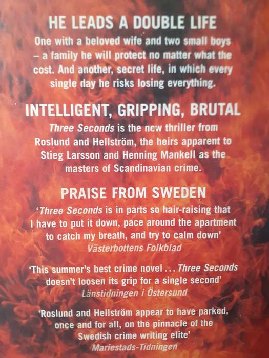 Three Seconds ~ Roslund / Hellstrom