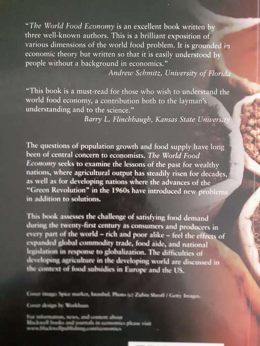 The World Food Economy ~ Southgate / Graham / Tweeten