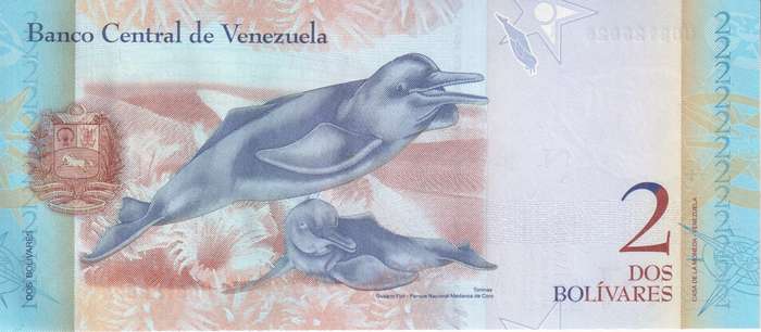 VENEZUELA 2 BOLIVARS 2013 P88 UNC