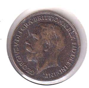 GREAT BRITAIN FARTHING  1917 IN COIN FLIP