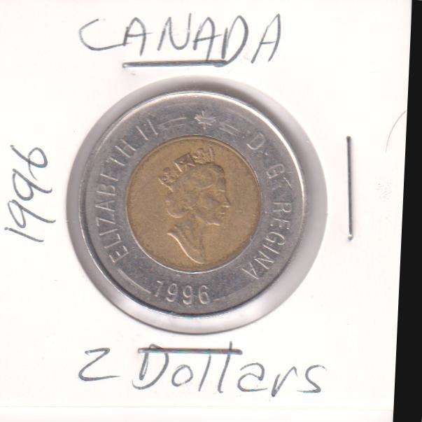 CANADA 2 DOLLAR 1996 - IN COIN FLIP
