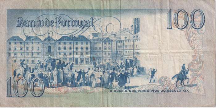 PORTUGAL 100 ESCUDOS 1981 P-178  VF