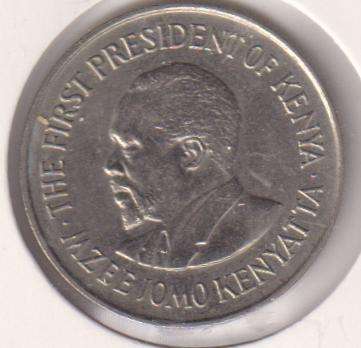 KENYA 1 SHILLING 1978 - IN COIN FLIP