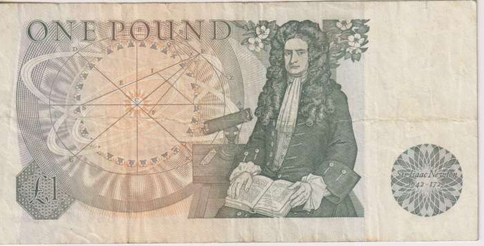 Bank of England Great Britain 1 Pound 1981-1984 `Page` P377a VF