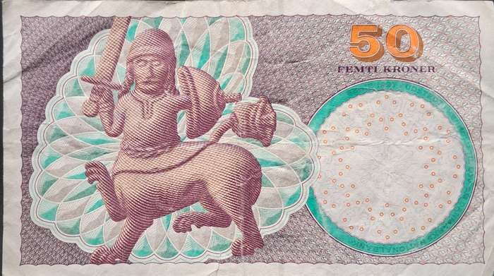 DENMARK 50 KRONEN 2004 P60a  VF