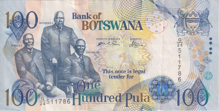 BOTSWANA  100 PULA 2004  P29 VF