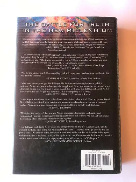 Mind Siege by David A. Noebel and Tim LaHaye