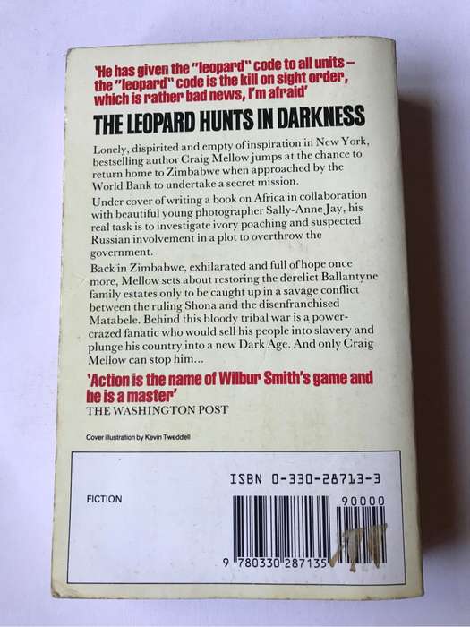 The Leopard Hunts in Darkness by Wilbur Smith