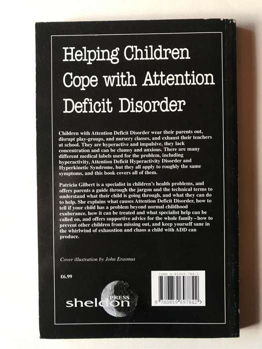 Helping Children Cope with Attention Deficit Disorder by Dr Patricia Gilbert