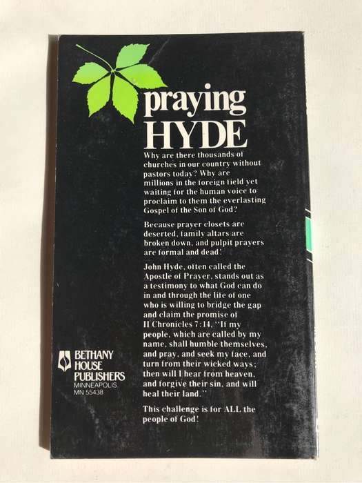 Praying Hyde by Francis McGaw