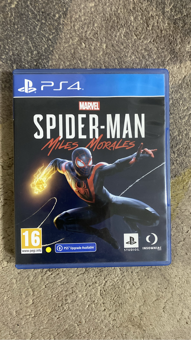 PlayStation 4 Spiderman miles morales
