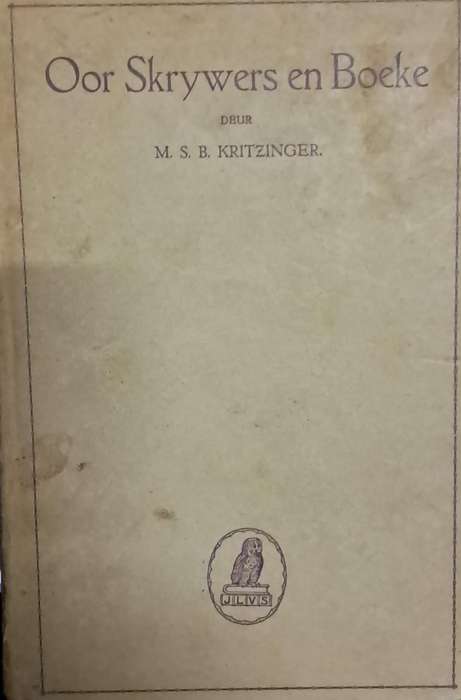 Oor skrywers en boeke