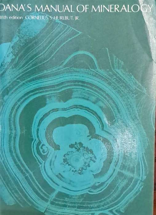 Dana's Manual of Mineralogy 18th edition