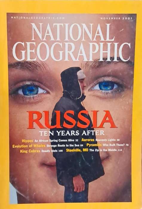 National Geographic November 2001