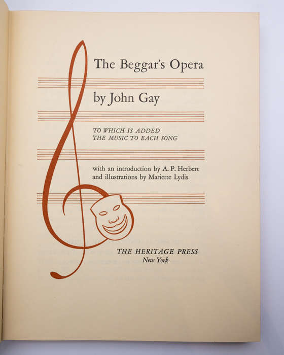 The Beggar's Opera by Gay, John