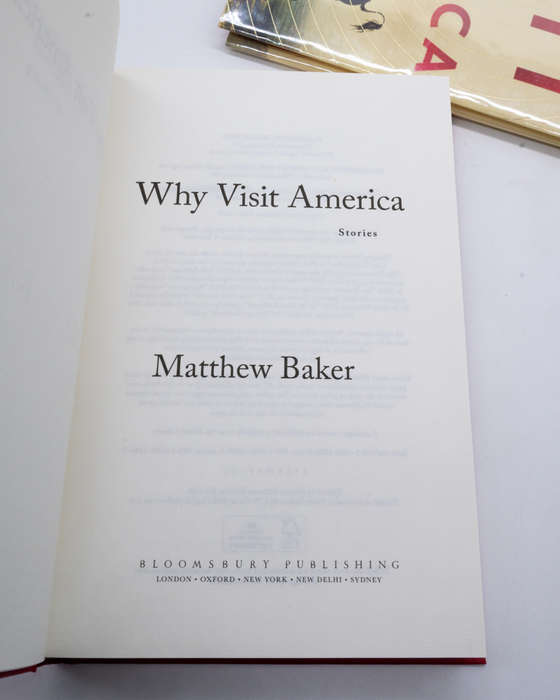 Why Visit America by Baker, Matthew (Signed Copy)