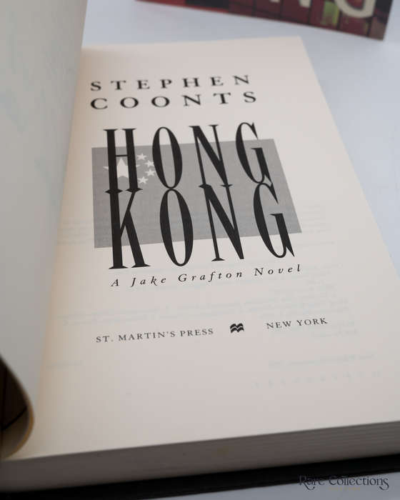 Hong Kong by Coonts, Stephen - Signed Copy
