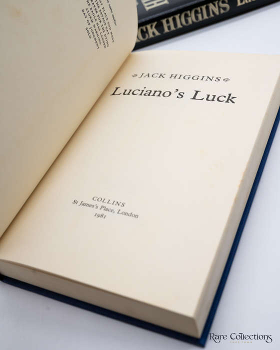 Luciano's Luck by Higgins, Jack