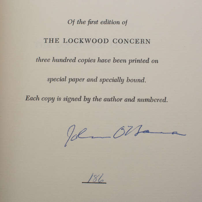 The Lockwood Concern by O'Hara, John