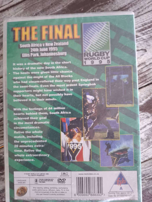 1995 world cup final dvd