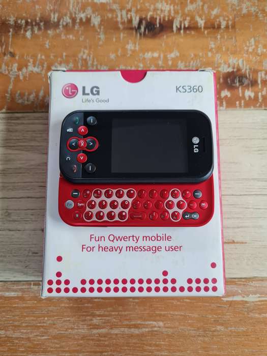 LG KS360 64MB Red